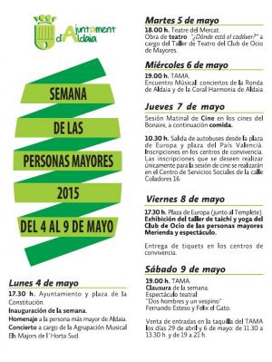 Semana de las personas mayores 