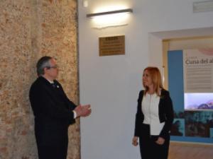 Carmen_Javega_inauguración Museo del Abanico