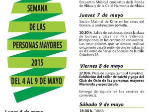 programación semana de las personas mayores 