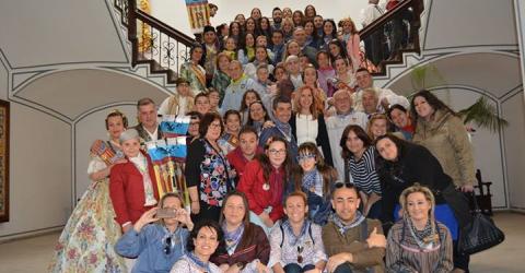 Recepción en Diputación 